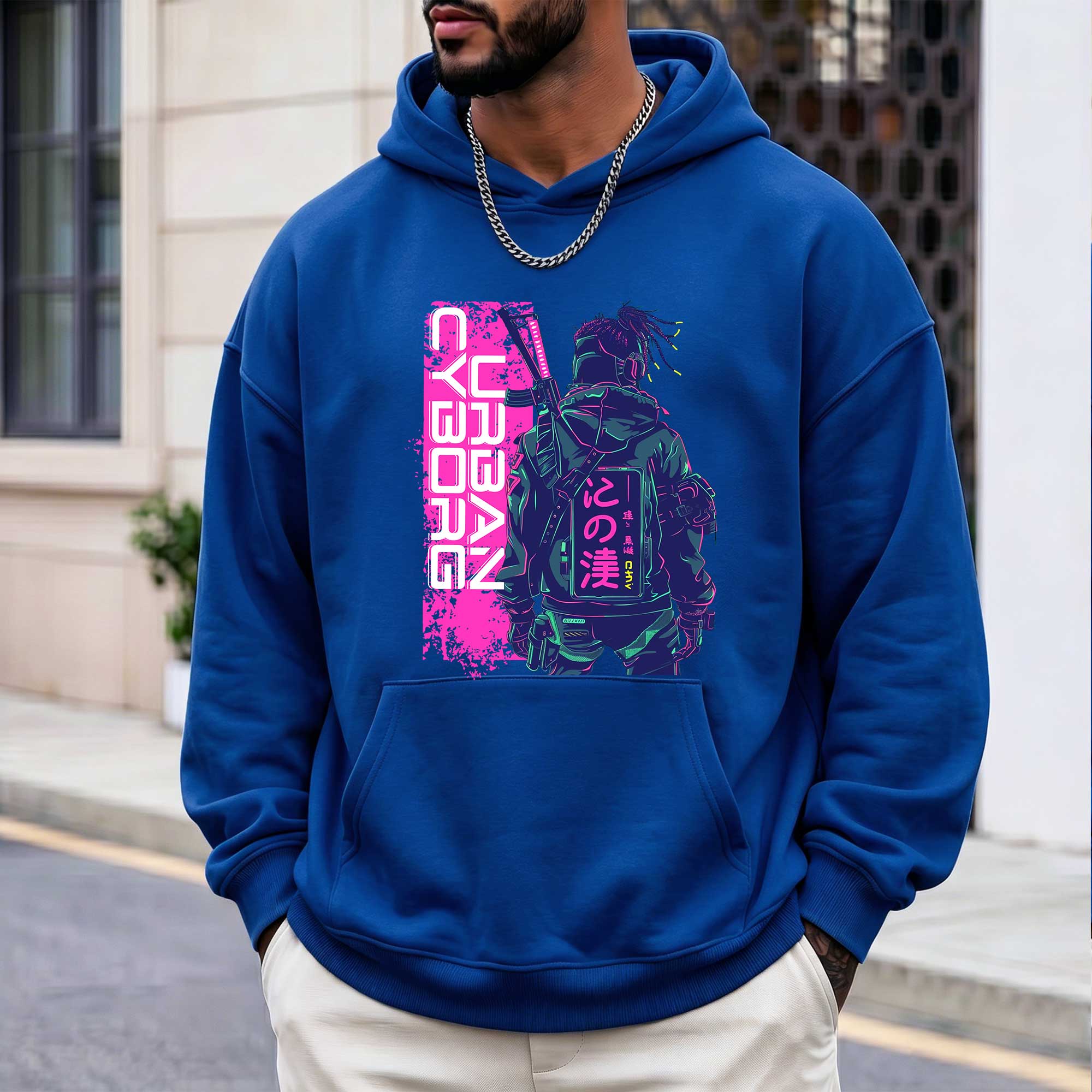 Cyberpunk Warrior Hoodie