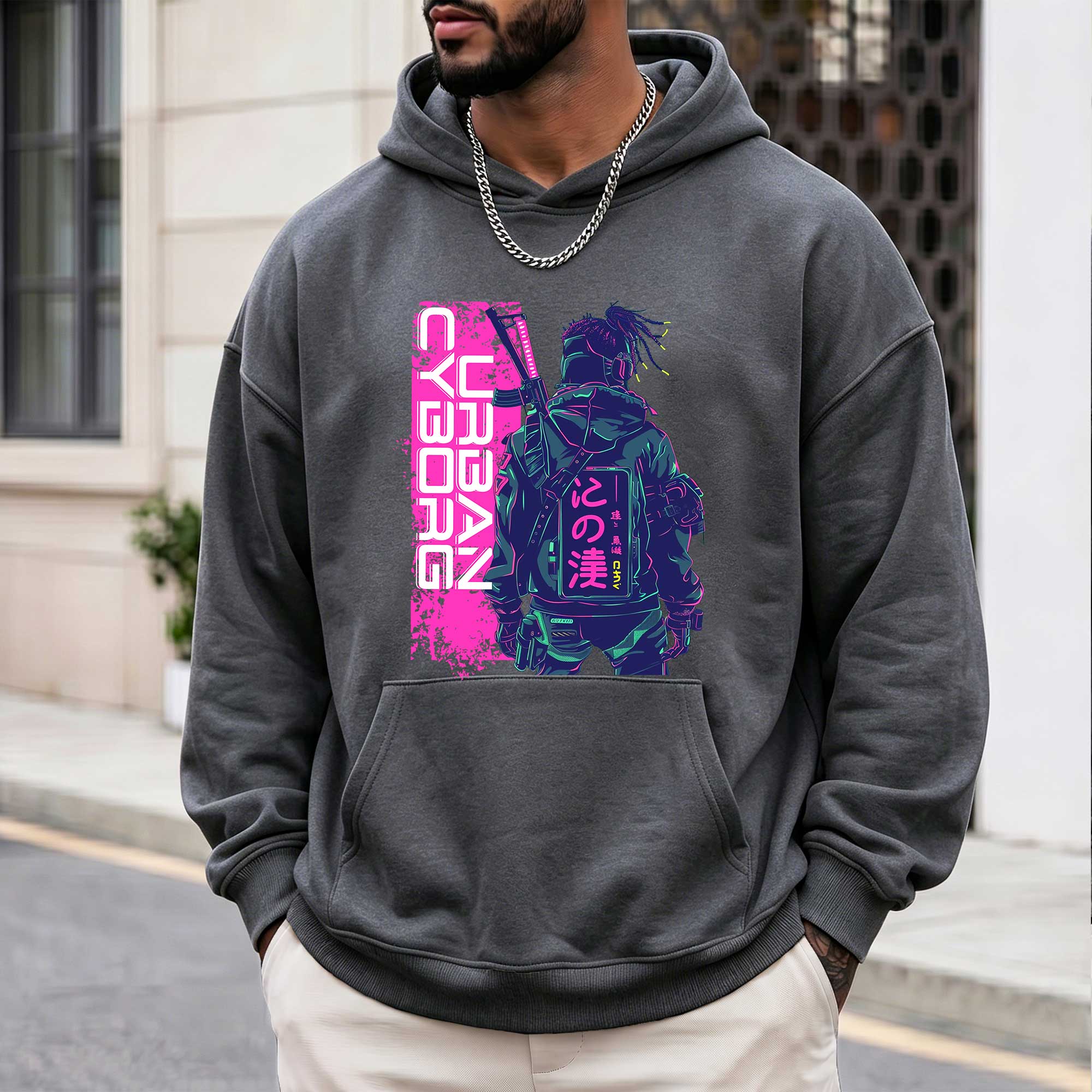 Cyberpunk Warrior Hoodie