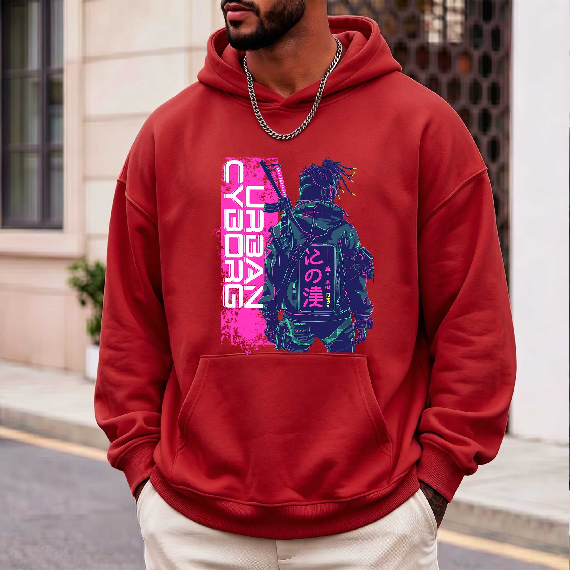 Cyberpunk Warrior Hoodie