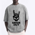 Error 24/7 Skull Graphic T-Shirt