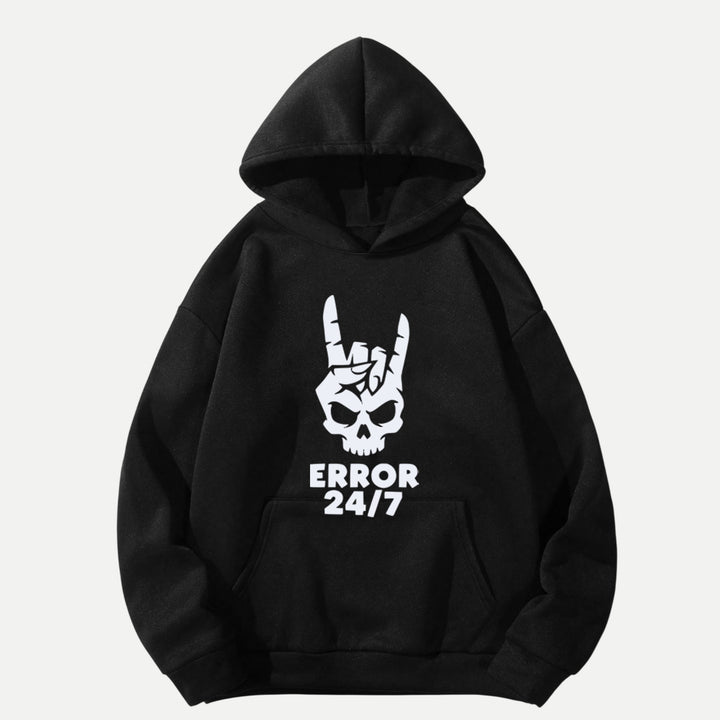 Error 24/7 Skull Vintage T-Shirt