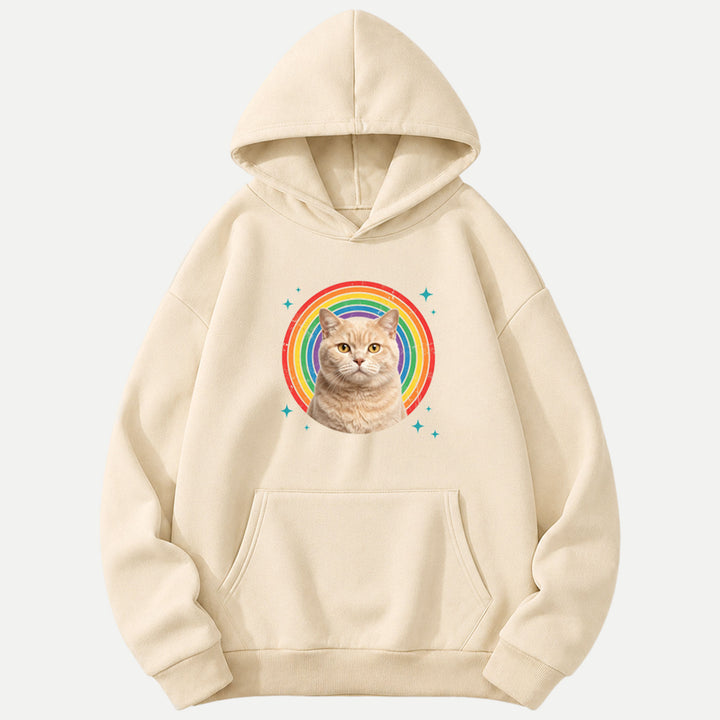 Rainbow Cat Graphic T-shirt