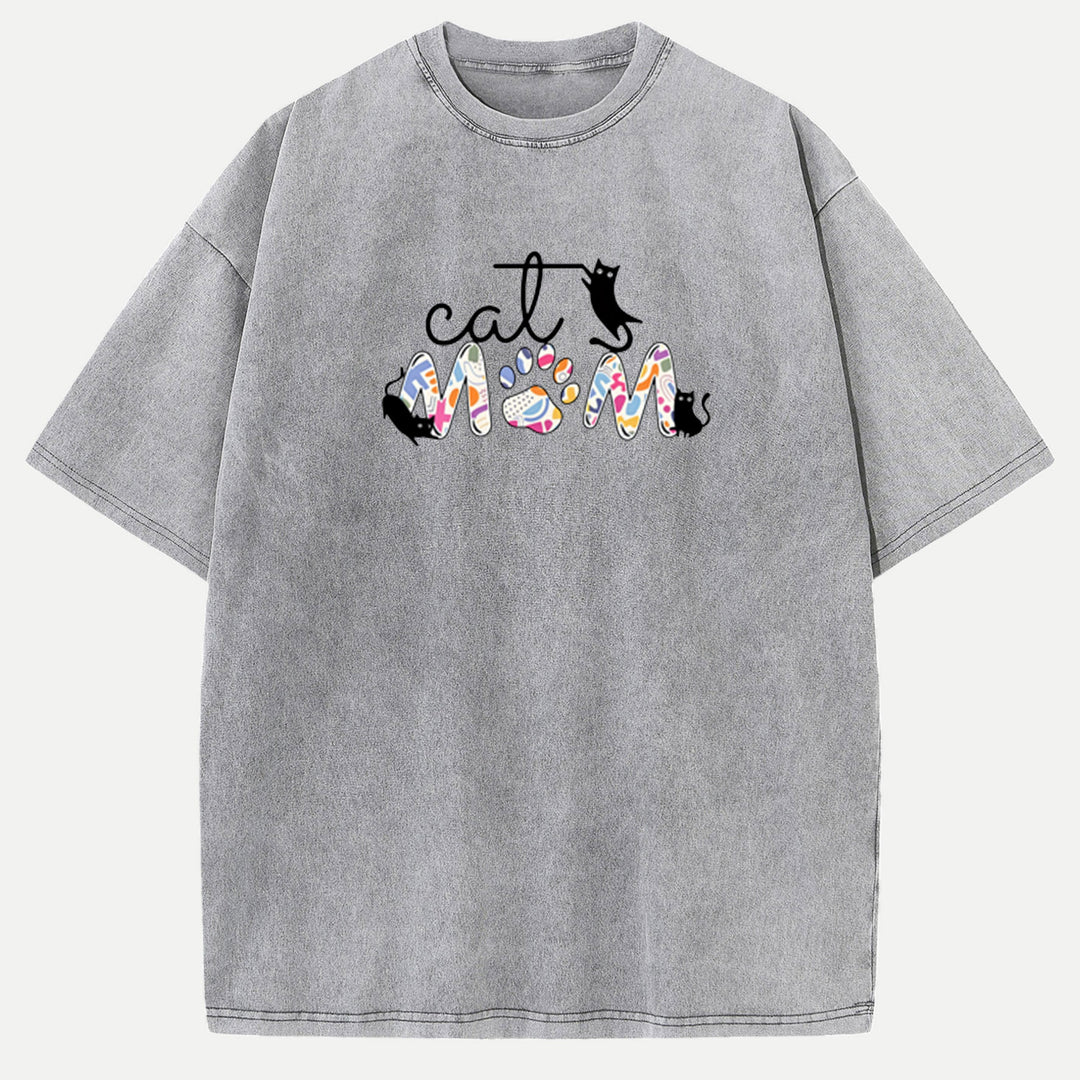 Cat Mom T-shirt