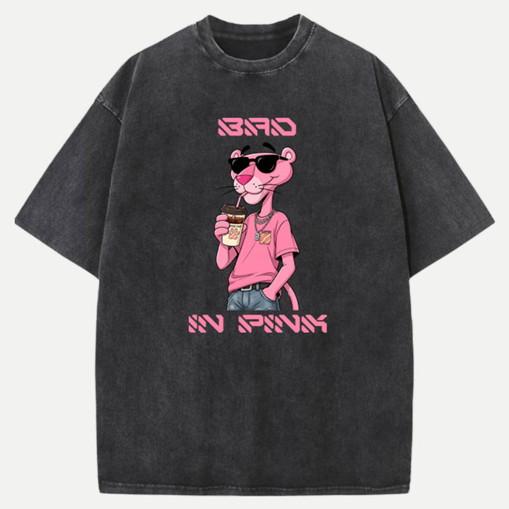 Bad in Pink Pink Panther Vintage T-Shirt