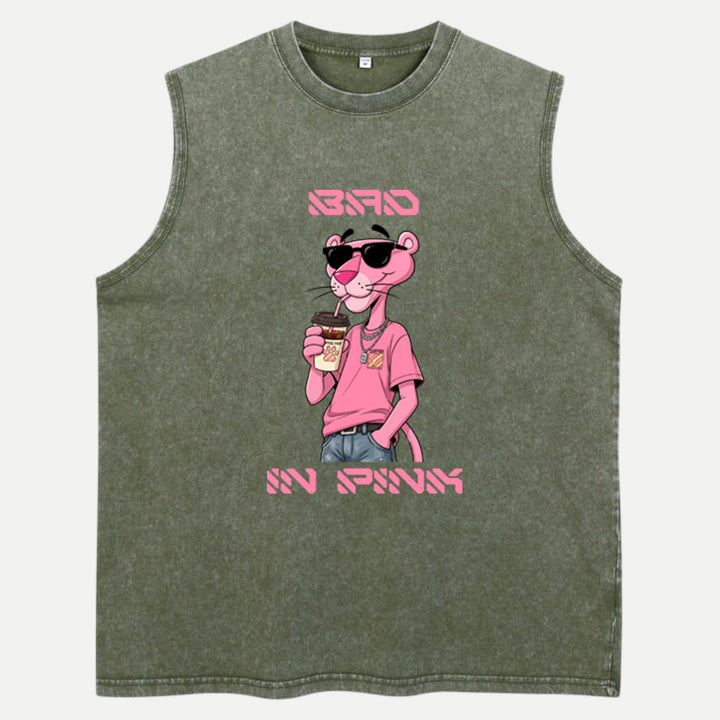 Bad in Pink Pink Panther Vintage T-Shirt