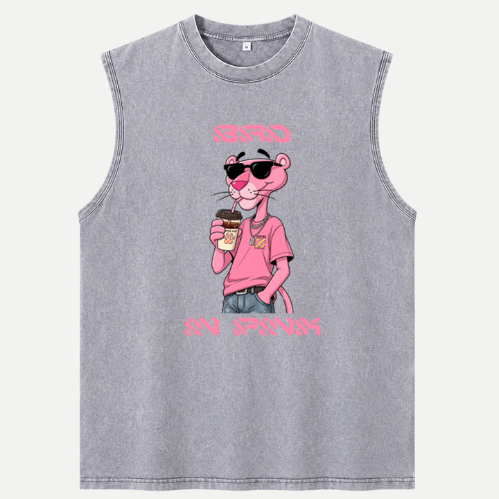 Bad in Pink Pink Panther Vintage T-Shirt