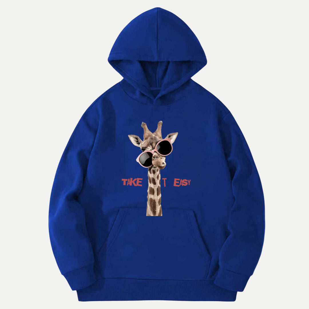 Take It Easy Giraffe vintage T-Shirt