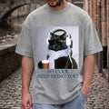 Funny Black Cat "So Cool Keep Being You"  T-Shirt
