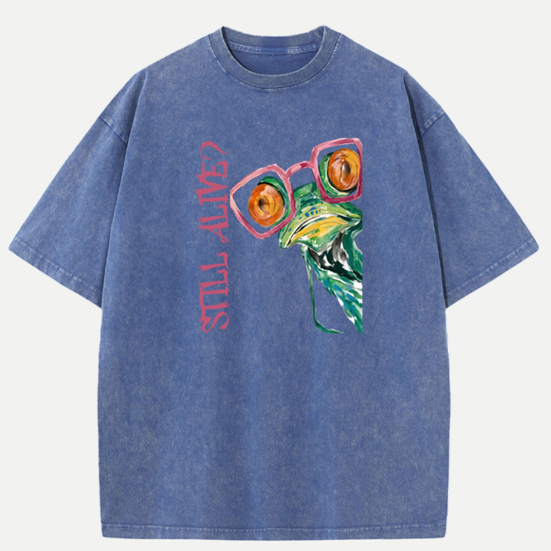 Still Alive Frog vintage  T-Shirt
