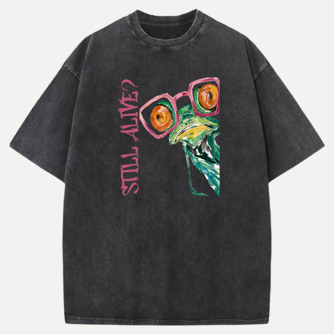 Still Alive Frog vintage  T-Shirt