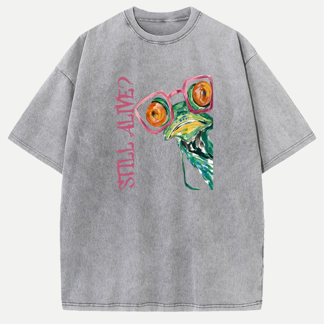 Still Alive Frog vintage  T-Shirt