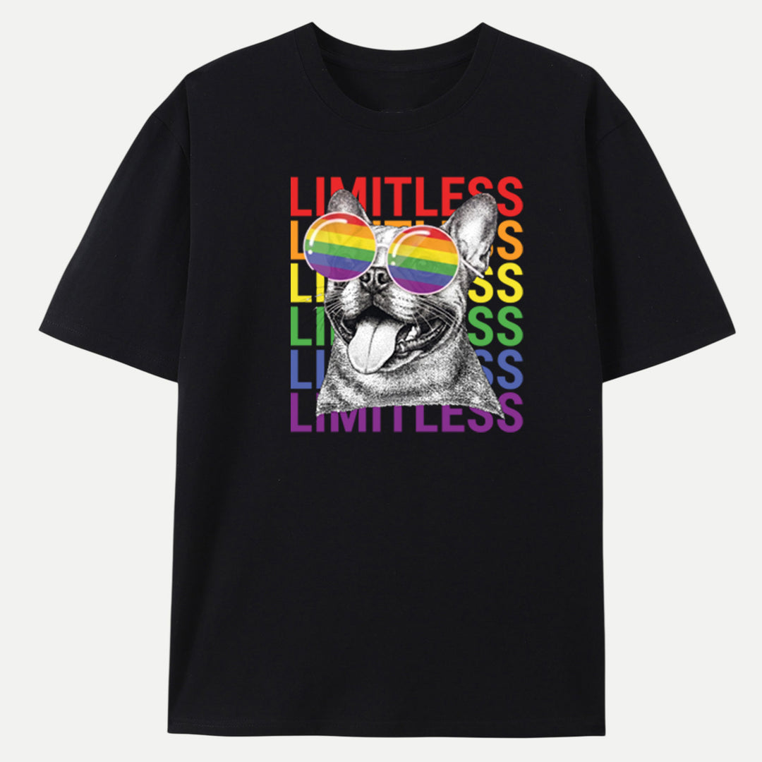 Limitless French Bulldog Graphic T-shirt