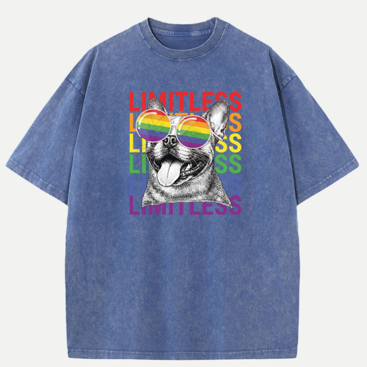 Limitless French Bulldog Graphic T-shirt