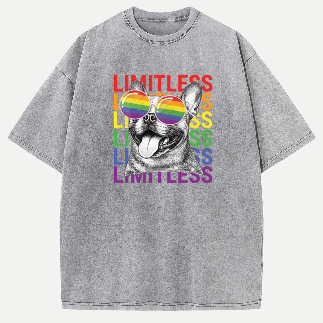 Limitless French Bulldog Graphic T-shirt