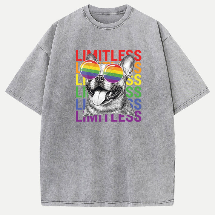 Limitless French Bulldog Graphic T-shirt
