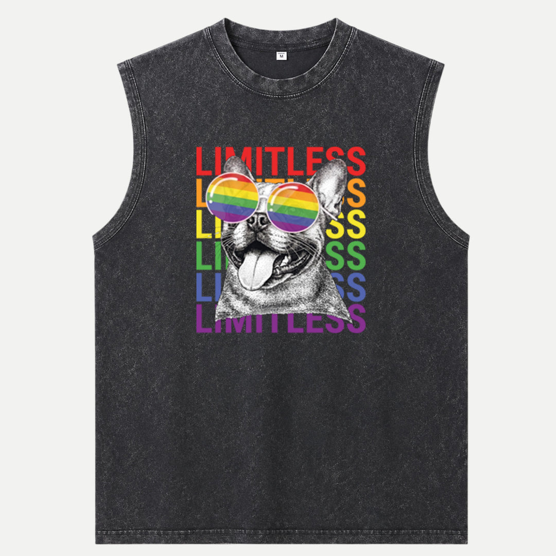 Limitless French Bulldog Graphic T-shirt