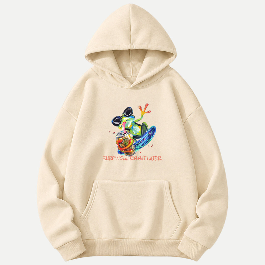 Surf Now Ribbit Later Frog T-shirt
