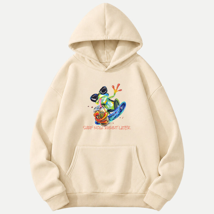 Surf Now Ribbit Later Frog T-shirt