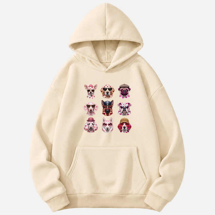 Cute Dog Faces vintage T-Shirt