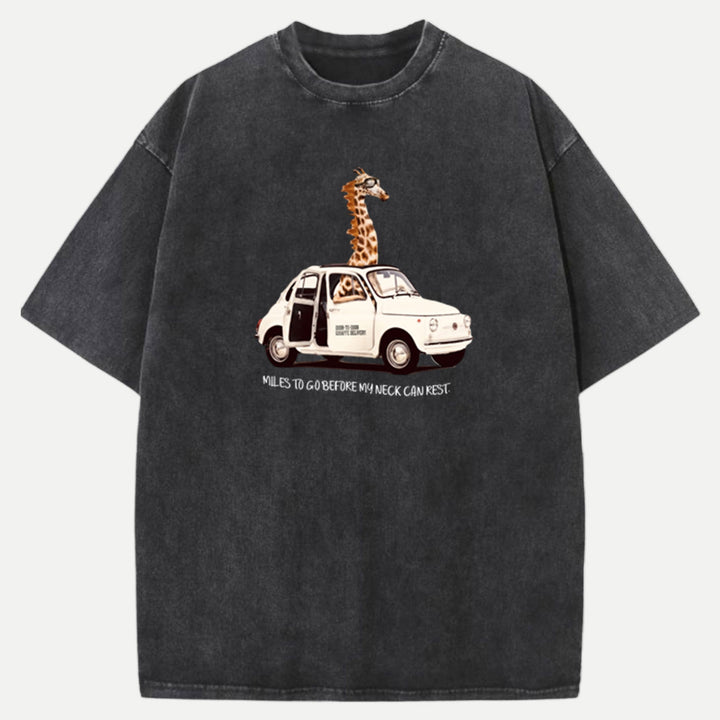 Miles to Go Before My Neck Can Rest tee