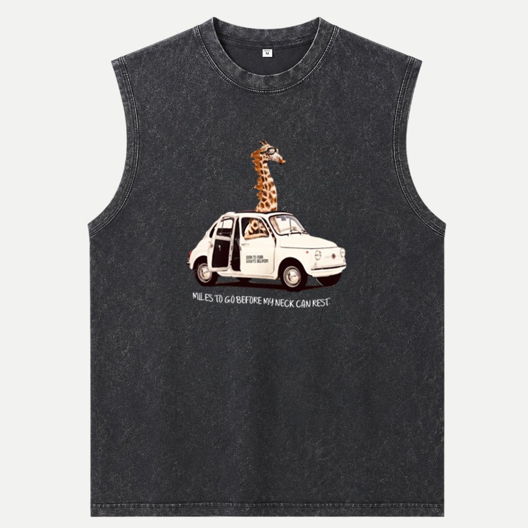Miles to Go Before My Neck Can Rest tee