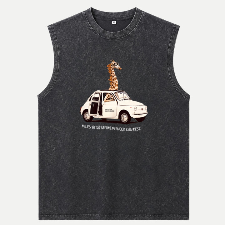 Miles to Go Before My Neck Can Rest tee