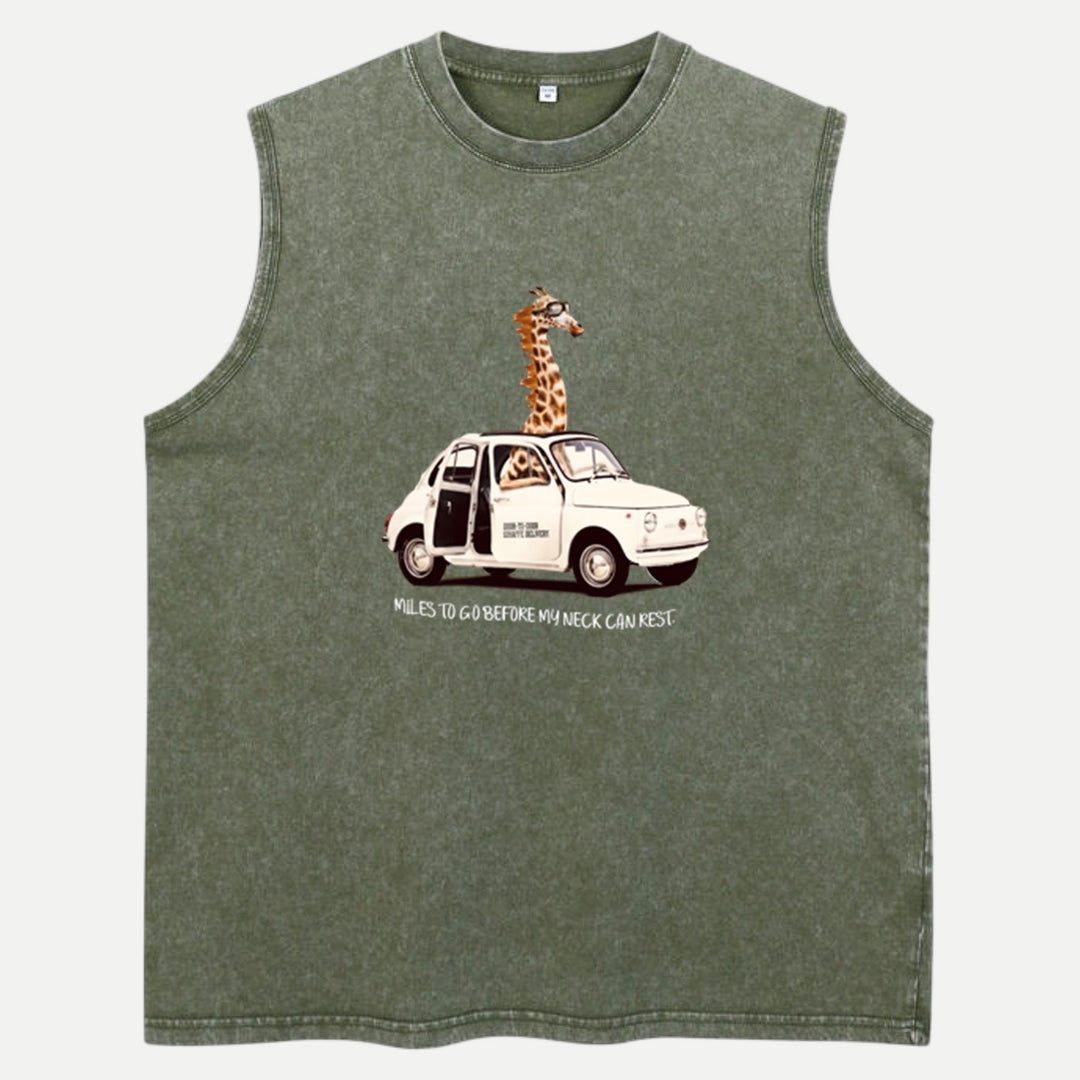Miles to Go Before My Neck Can Rest tee