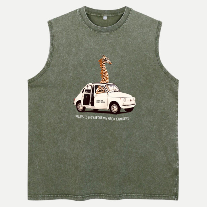Miles to Go Before My Neck Can Rest tee
