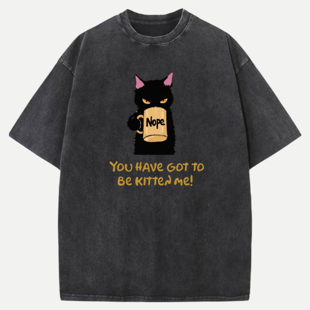 You Have Got To Be Kitten Me Cat Vintage T-Shirt