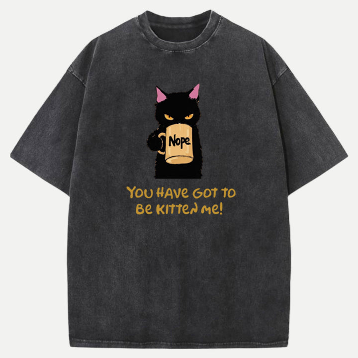 You Have Got To Be Kitten Me Cat Vintage T-Shirt