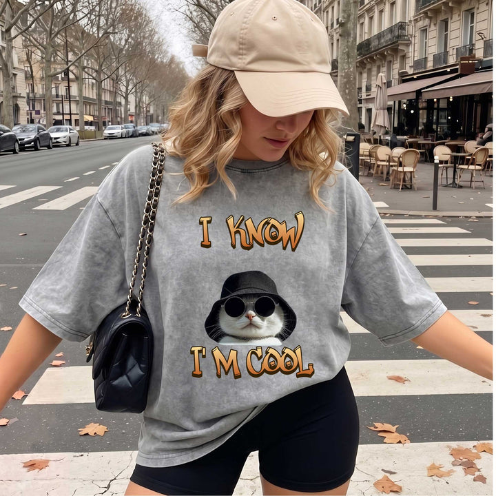 Funny Cat "I Know I&