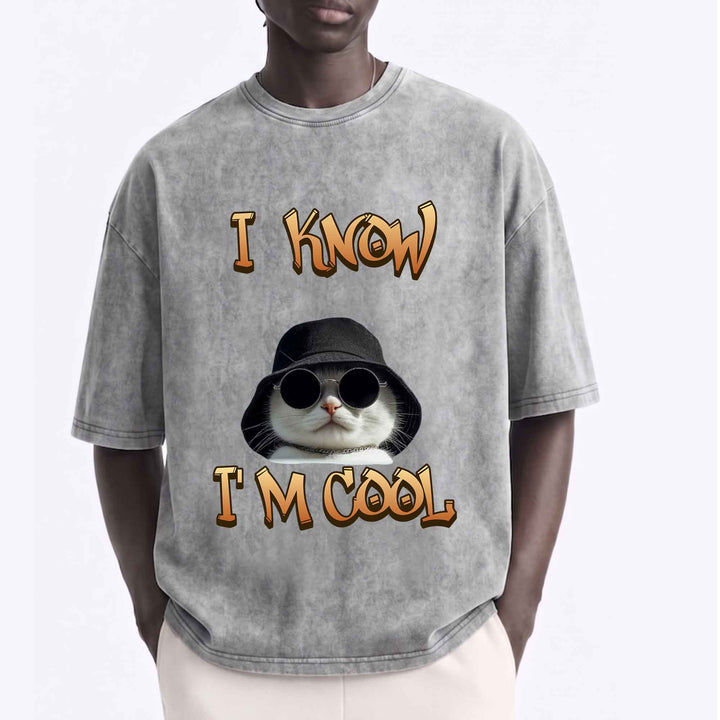 Funny Cat "I Know I&