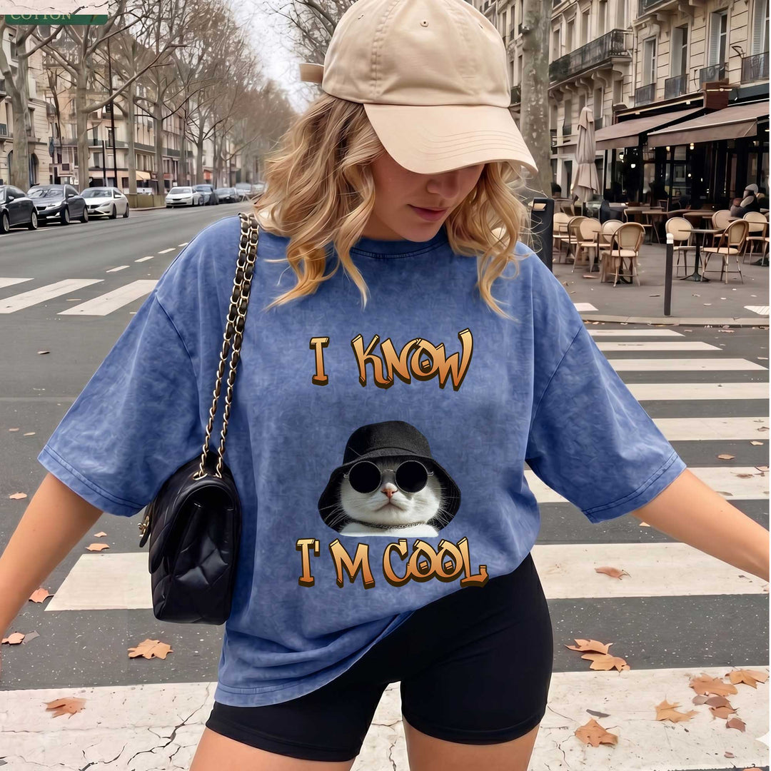 Funny Cat "I Know I&