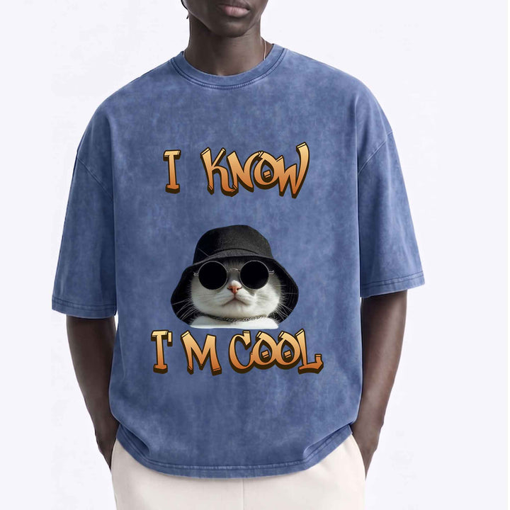 Funny Cat "I Know I&