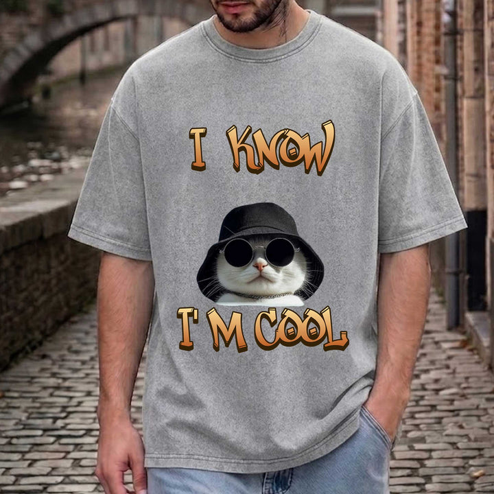 Funny Cat "I Know I&