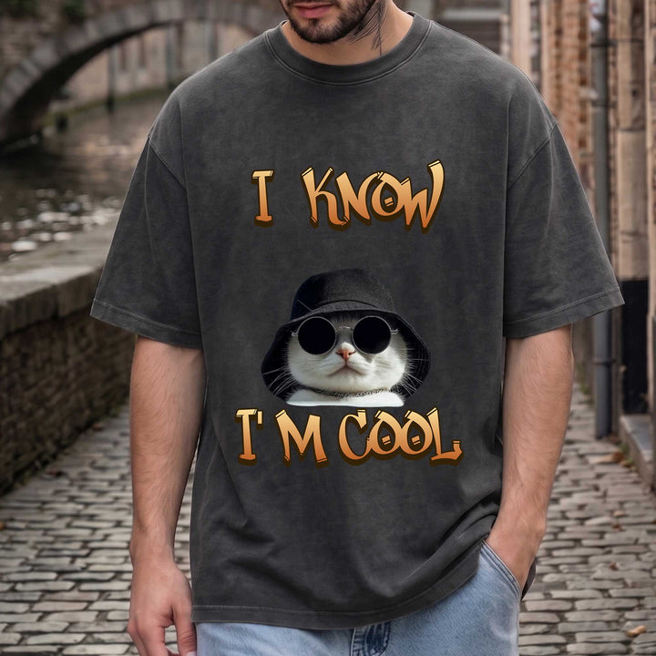 Funny Cat "I Know I&
