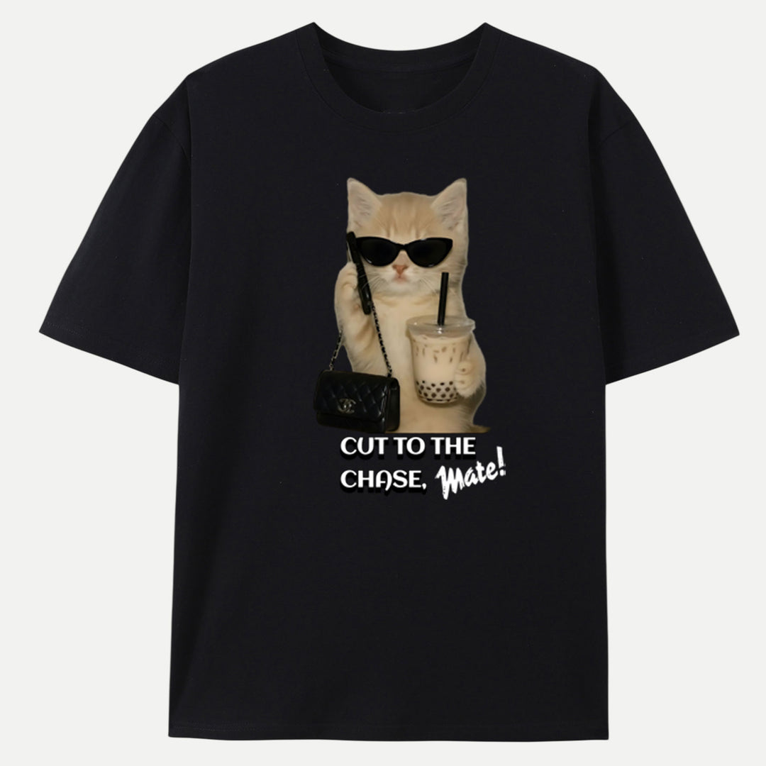 Cut To The Chase Mate Cat vintage T-Shirt
