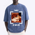Funny Dog "Target of My Life" Graphic T-Shirt