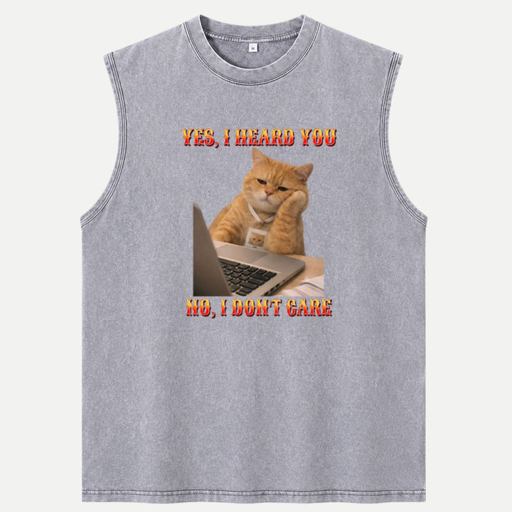 Yes, I Heard You Meme vintage T-Shirt