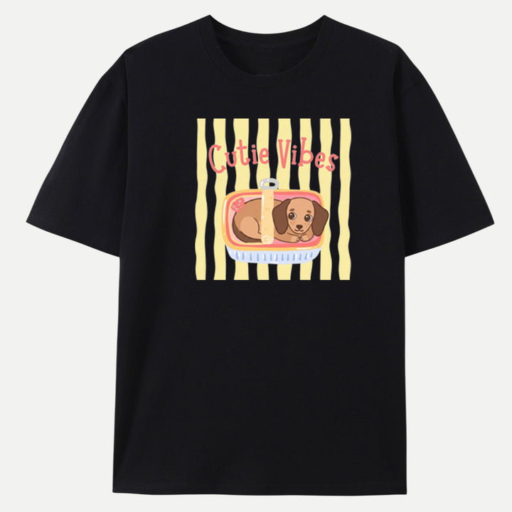 Cutie Vibes Dachshund T-Shirt