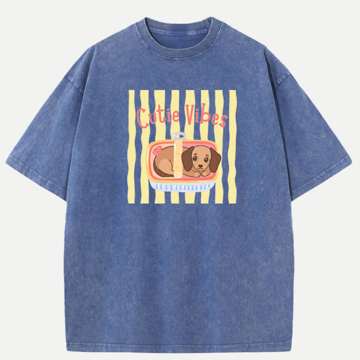 Cutie Vibes Dachshund T-Shirt