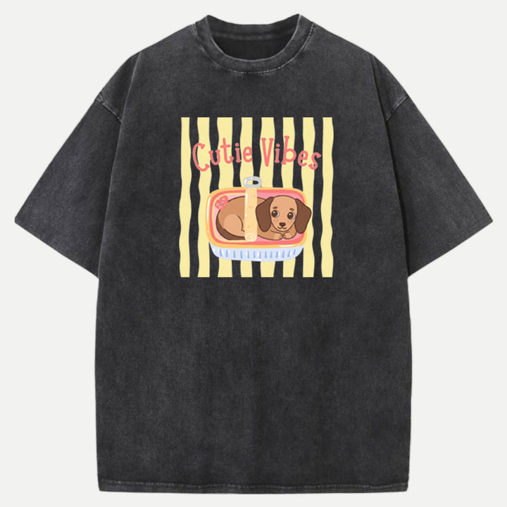 Cutie Vibes Dachshund T-Shirt