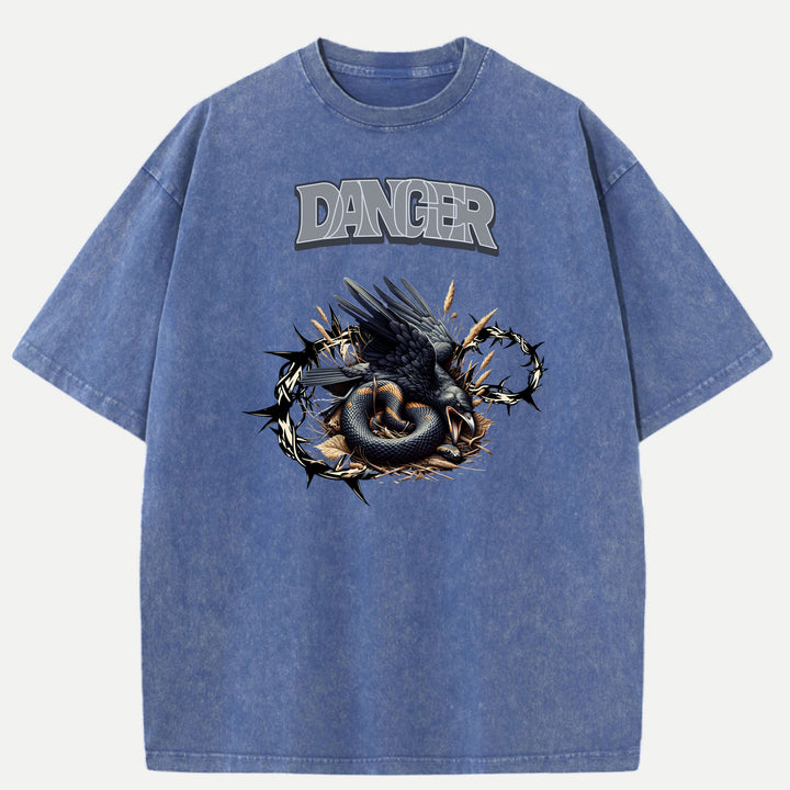 Danger Crow and Snake T-Shirt