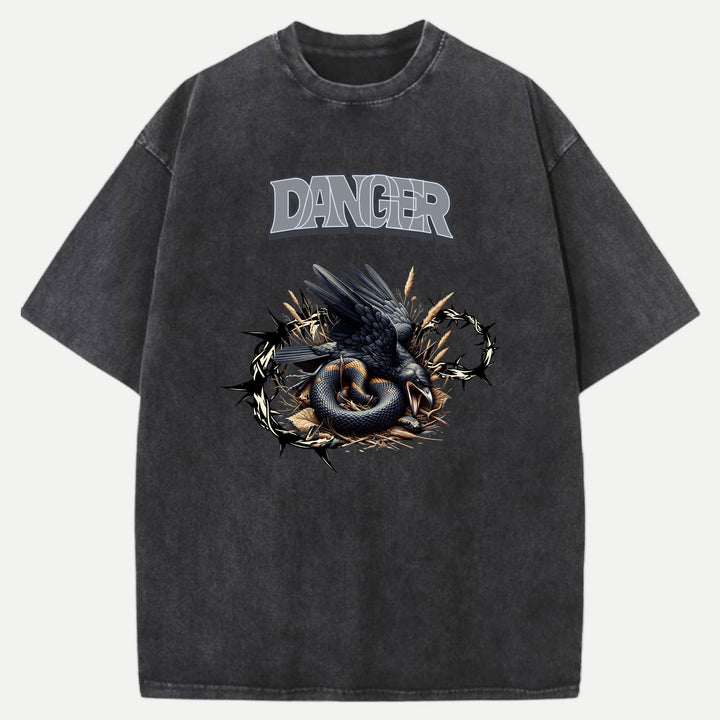 Danger Crow and Snake T-Shirt