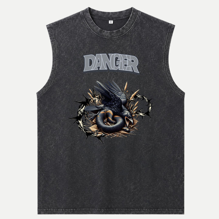 Danger Crow and Snake T-Shirt