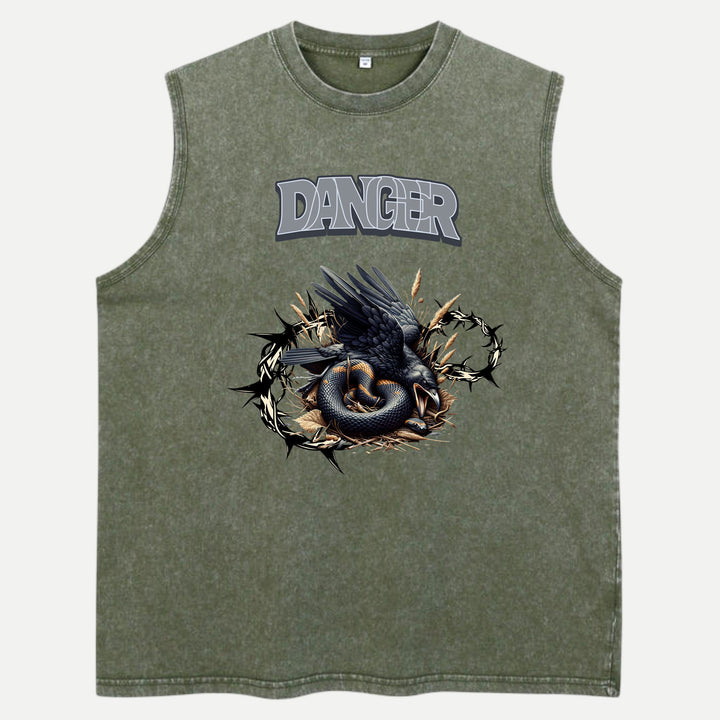 Danger Crow and Snake T-Shirt