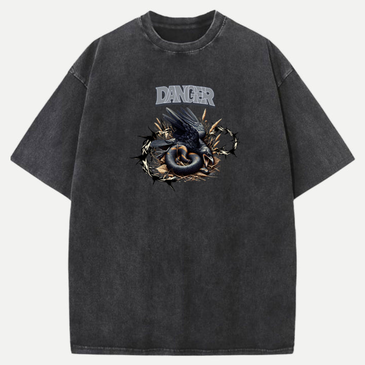 Danger Crow and Snake T-Shirt
