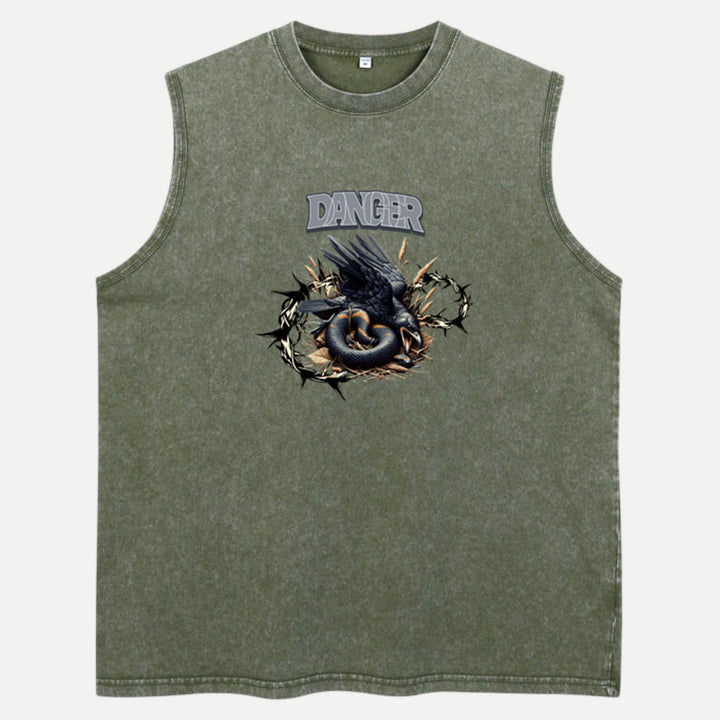 Danger Crow and Snake T-Shirt