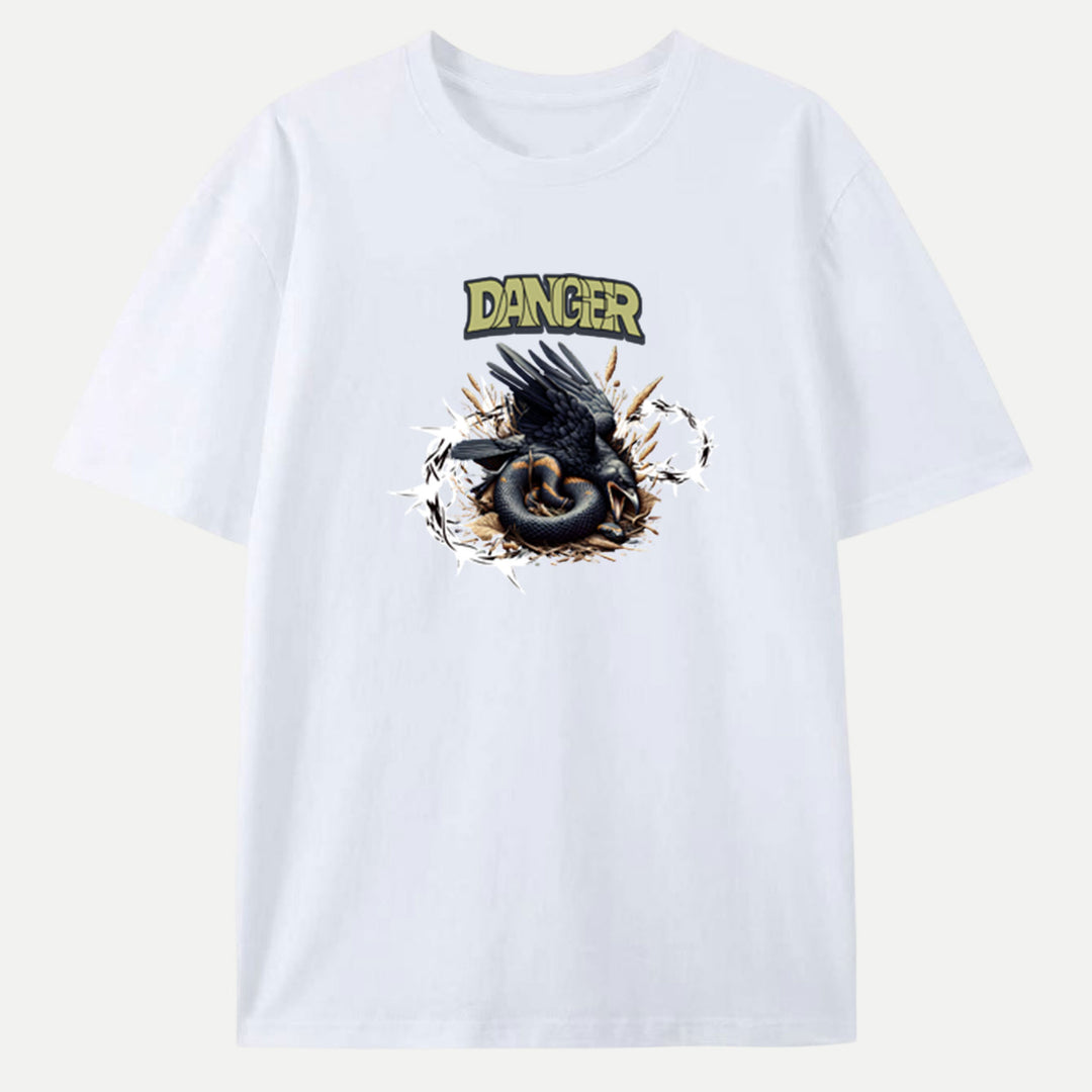 Danger Crow and Snake T-Shirt