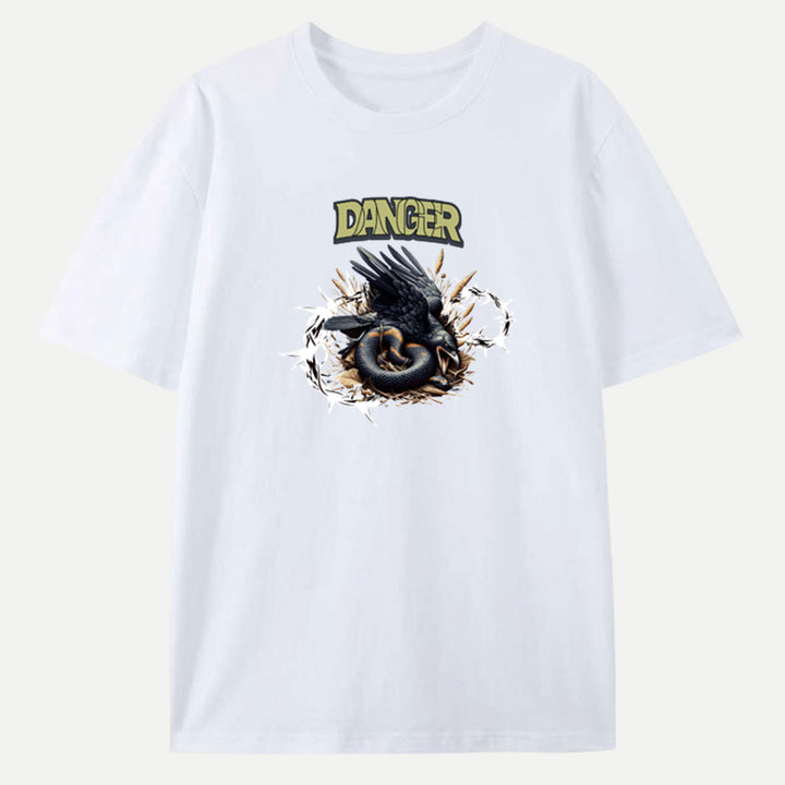 Danger Crow and Snake T-Shirt